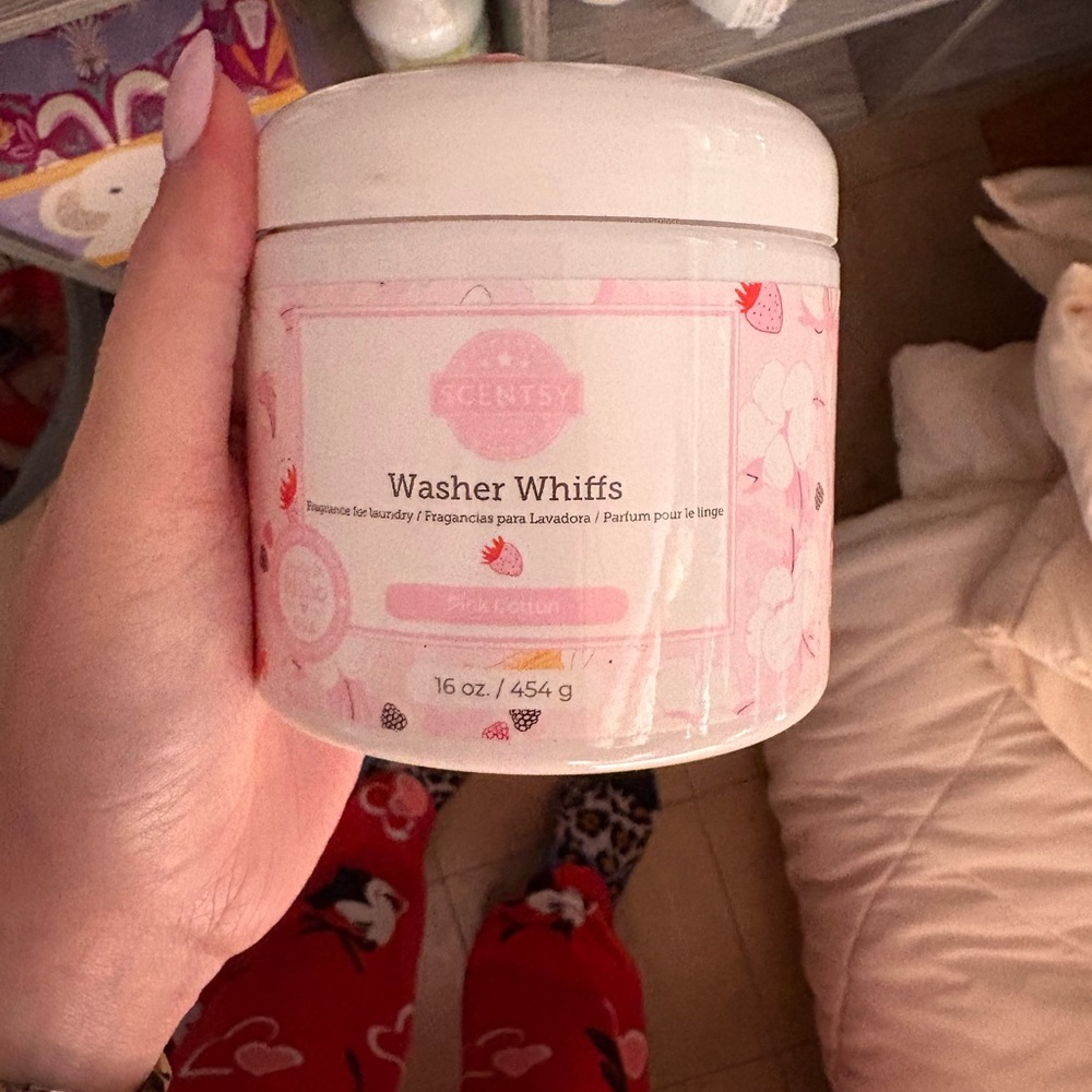 Scentsy Pink Cotton Washer Whiffs